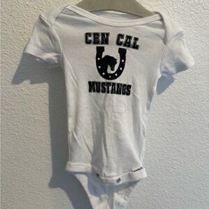 Gerber White Kids One Piece Bodysuit